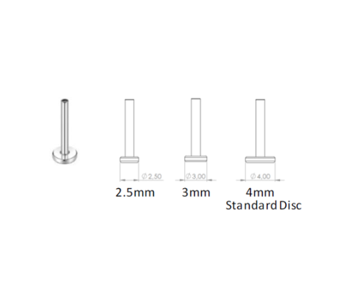 Steel 316L Internally Threaded Labret Bar